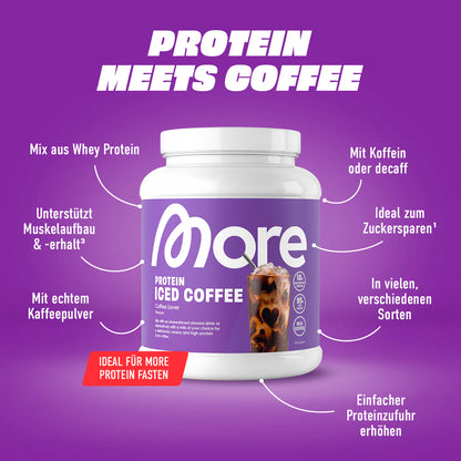 Protein Iced Coffee Dark Cookie Crumble 500g