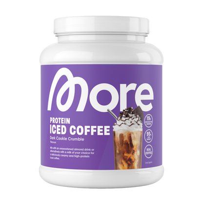 Protein Iced Coffee Dark Cookie Crumble 500g