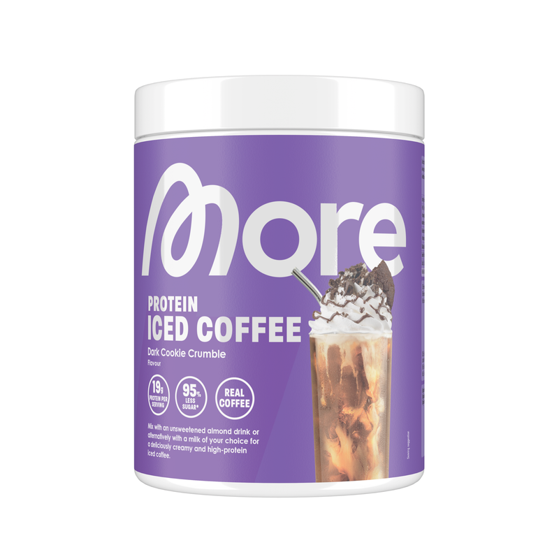 MORE | Protein Iced Coffee Dark Cookie Crumble | 300g